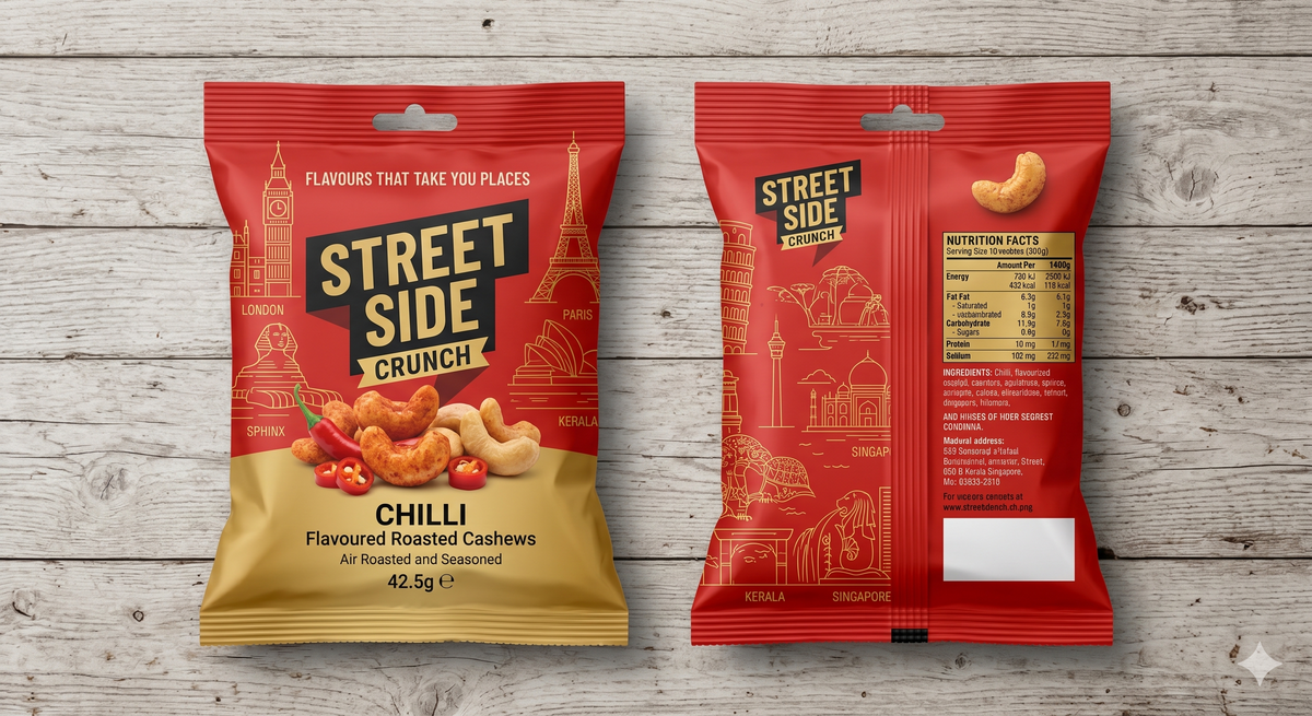 Chilli Cashews 42.5g