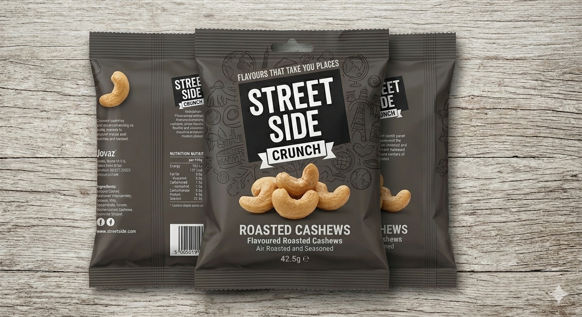 Plain Roasted Cashews 42.5g